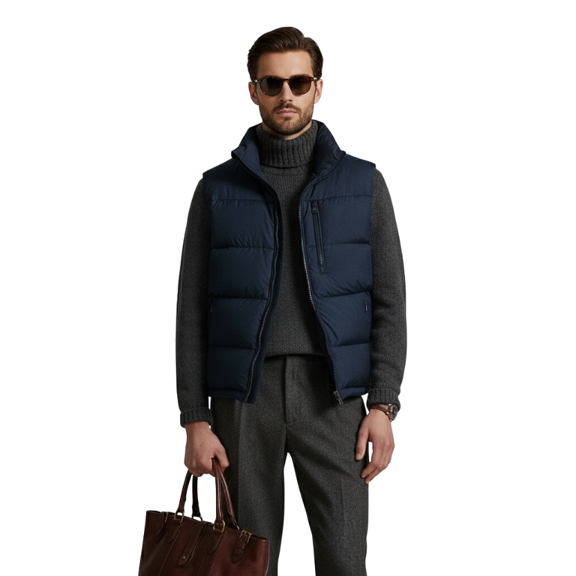 Gilet signature pour homme 
